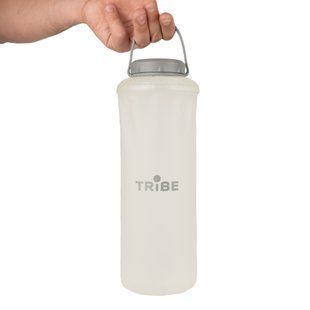 Пляшка Tribe Soft Bottle 1,5 л TPU м'яка T-FE-0024-crystal-white T-FE-0024-crystal-white фото
