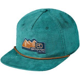 Кепка Ortovox VINTAGE BADGE CAP pacific green - 58 - зелений 025.001.1180 фото