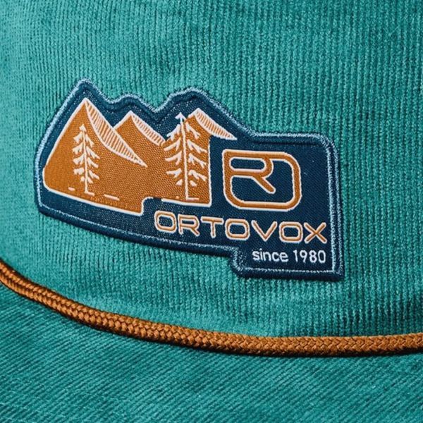 Кепка Ortovox VINTAGE BADGE CAP pacific green - 58 - зелений 025.001.1180 фото