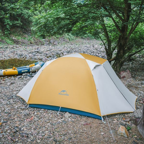 Намет тримісний Naturehike CNK2300ZP024, жовтий 6976023923661 фото