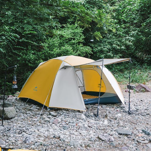 Намет тримісний Naturehike CNK2300ZP024, жовтий 6976023923661 фото