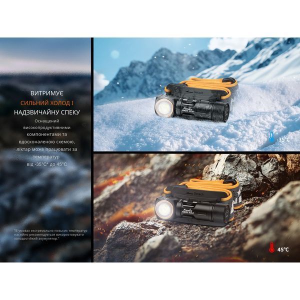 Ліхтар налобний з червоним світлом Fenix HM23 V2.0 300 лм HM23V20 фото