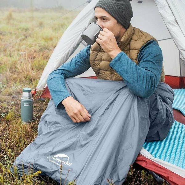 Спальник надлегкий Naturehike Summer LW180 NH21MSD09 правий, (15&deg;C), p-p XL, коричневий 6927595777985-R фото