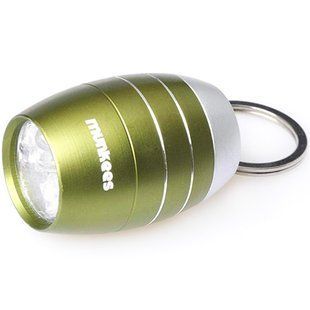 Munkees 1082 брелок ліхтарик Cask shape 6-LED Light green 1082-GR фото