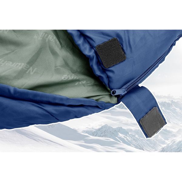 Спальник з капюшоном Naturehike MJ600 CNK2300SD014, темно-блакитний 6976507663977 фото