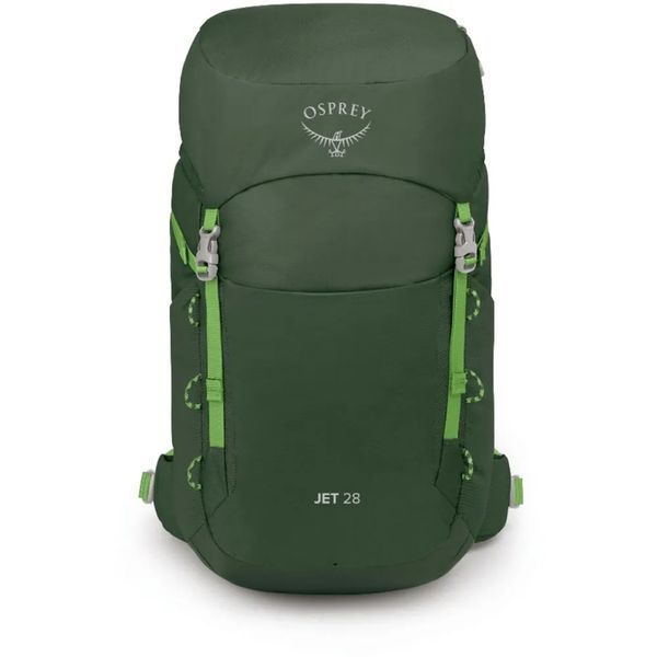 Рюкзак Osprey Jet 28 green canopy/limeline green - O/S - темно-зелений 009.3890 фото