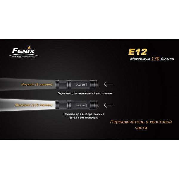 Ліхтар ручний Fenix E12 E12 фото