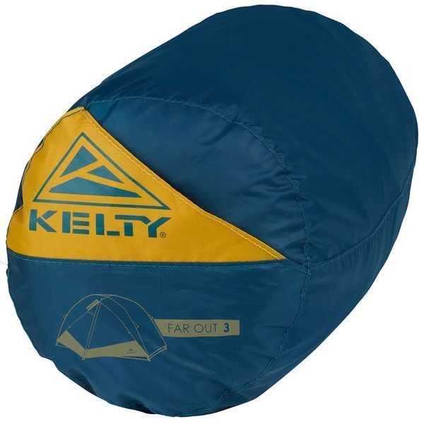 Kelty намет Far Out 3 w/Footprint yellow-blue 40835322 фото