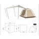 Намет тримісний автоматичний із тентом Naturehike Ango Picnic CNK2450WS021, коричневий 6976023922817 фото 3