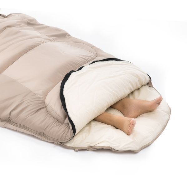 Спальний мішок овальний Naturehike PS300 CNK2350WS026, бежевий 6976507664240 фото