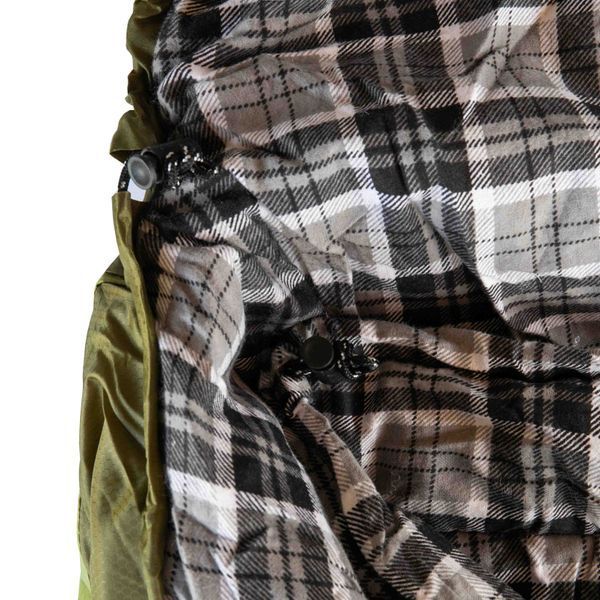Спальний мішок Tramp Sherwood Long ковдра лівий dark-olive/grey 230/100 UTRS-054L UTRS-054L-L фото