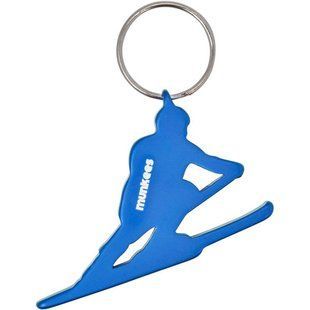 Munkees 3496 брелок відкривачка Skier blue 3496-BL фото