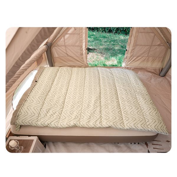 Спальний мішок Naturehike DP200 CNK2300SD012, бежевий 6976023923586 фото