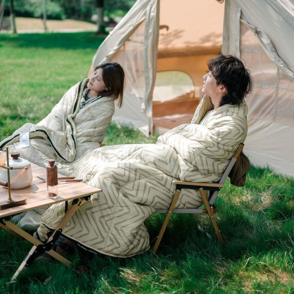 Спальний мішок Naturehike DP200 CNK2300SD012, бежевий 6976023923586 фото