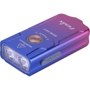 Ліхтар наключний Fenix E03R V2.0, бузковий E03RV20PUR фото