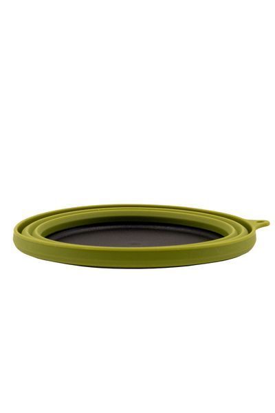 Тарілка TRAMP силіконова з пластиковим дном 550 мл UTRC-123, olive UTRC-123-olive фото