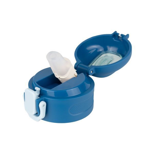 Кришка для термокружки Tribe Urban 0,6 л з трубочкою T-DZ-0024-blue T-DZ-0024-blue фото