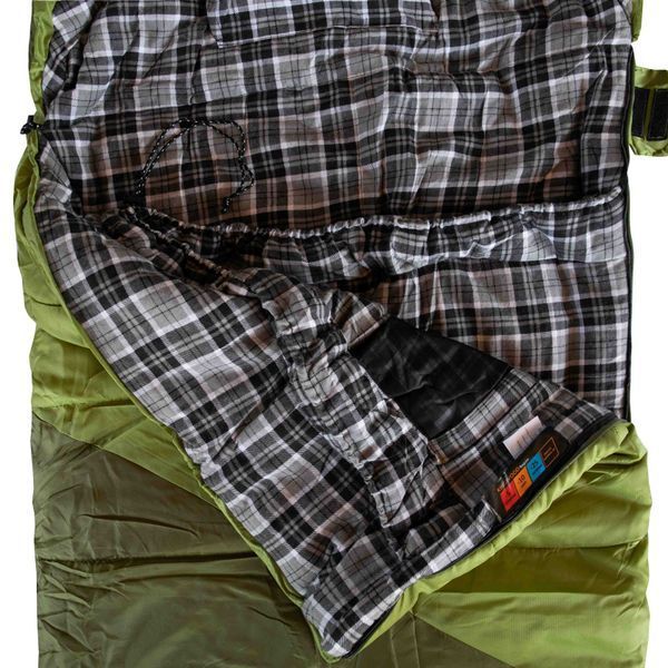 Спальний мішок Tramp Kingwood Regular ковдра лівий dark-olive/grey 220/80 UTRS-053R UTRS-053R-L фото