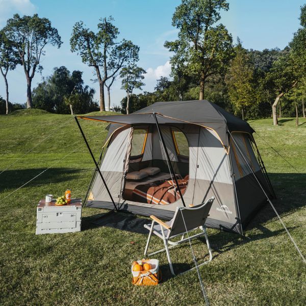 Намет чотиримісний Naturehike Cape Series 5.2 CNK2450WS037, сіро-коричневий 6927595783887 фото