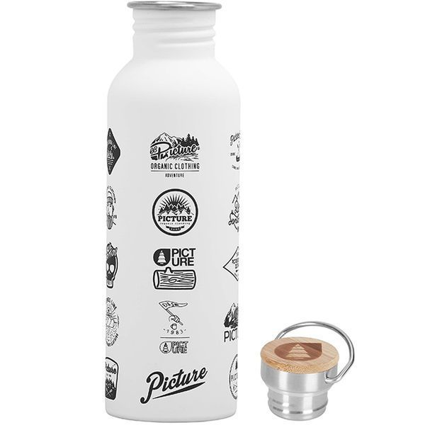 Picture Organic фляга Hampton white logos ACC99C_1 фото