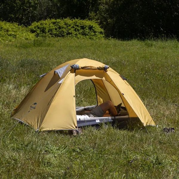Намет двомісний Naturehike P-Series NH18Z022-P, 210T/65D, темно-синій 6927595783597 фото
