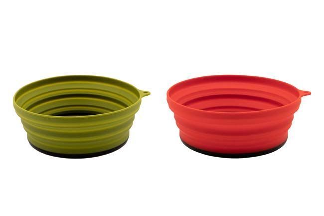 Тарілка TRAMP силіконова з пластиковим дном 550 мл UTRC-123, olive UTRC-123-terracota фото