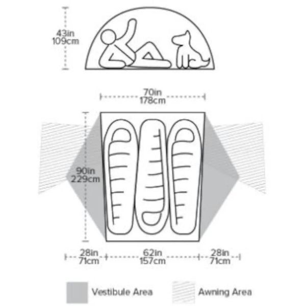 Намет Big Agnes Copper Spur HV UL3 021.0061 фото