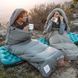 Спальний мішок з капюшоном Naturehike M300 NH20MSD02, зелений, лівий 6975641886686 фото 10