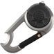 Munkees 1089 брелок ліхтарик Carabiner LED with Bottle Opener NEW grey 1089-NEW-GY фото