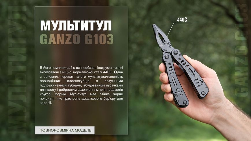 Мультитул Multi Tool Ganzo G103 G103 фото