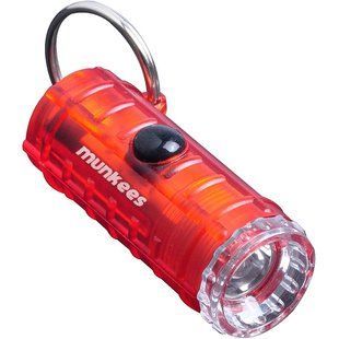 Munkees 1094 брелок ліхтарик 4-mode Mini-Flashlight red 1094-RD фото