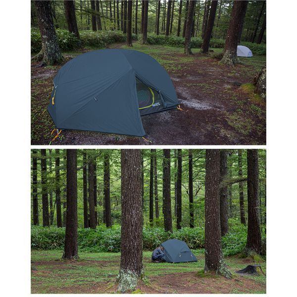 Намет двомісний ультралегкий Naturehike Mongar UL NH19M002-J, синій 6975641880998 фото