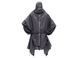 PONCHO PYRAOMM Black, grey