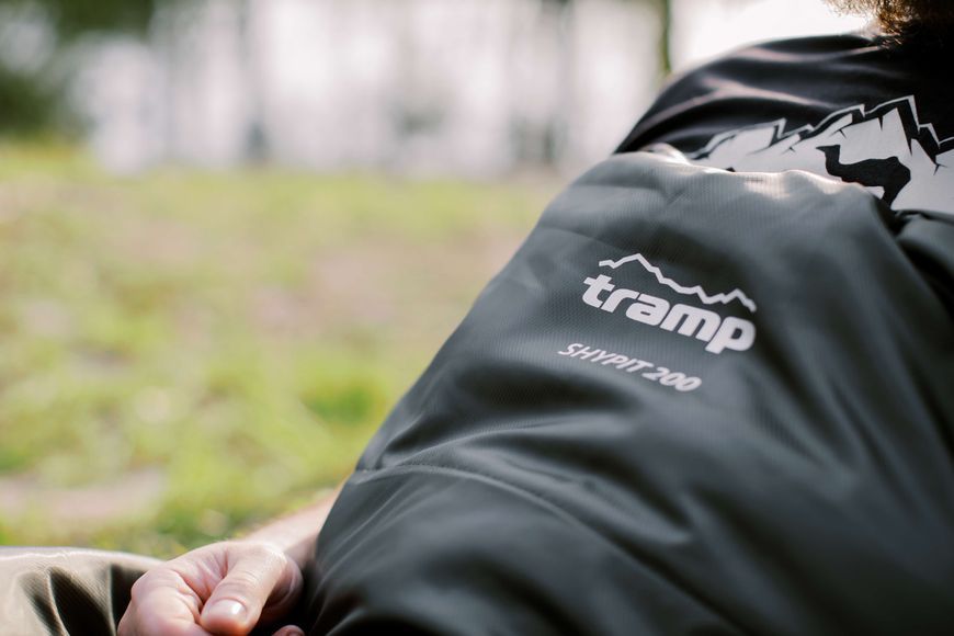 Спальний мішок Tramp Shypit 200 ковдра з капюш лівий olive 220/80 UTRS-059R