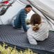 Матрац туристичний надувний одномісний Naturehike CNH22DZ018, надлегкий, 183x64x7 см, чорний, для туризму із мішком для надування &mdash; фото 5