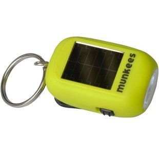 Munkees 1101 брелок ліхтарик Mini Solar-Dynamo Flashlight green 1101-GR фото