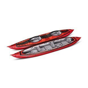 SEAWAVE SET /021 red/grey надувной каяк (Gumotex)