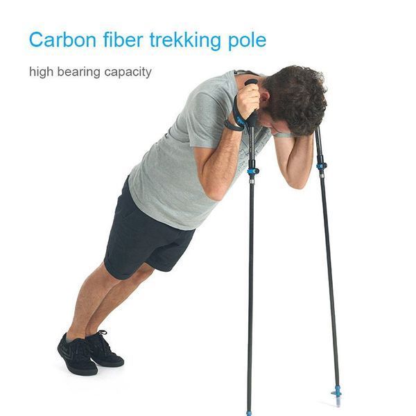 Трекінгова палиця Naturehike ST07 NH18D010-Z, 115-135 см, бордова 6927595748503 фото