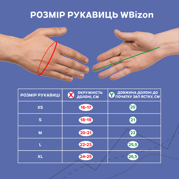 Рукавиці утеплені WBizon