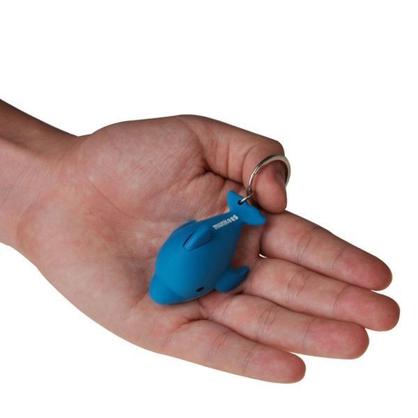 Munkees 1102 брелок ліхтарик Dolphin LED blue 1102-BL фото