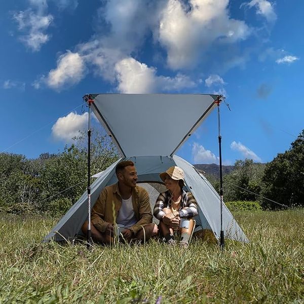 Намет чотиримісний Naturehike P-Series CNK2300ZP028, світлий сірий 6976023920462 фото