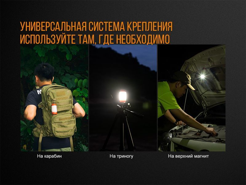 Ліхтар кемпінговий Fenix CL26R зелений CL26Rg фото