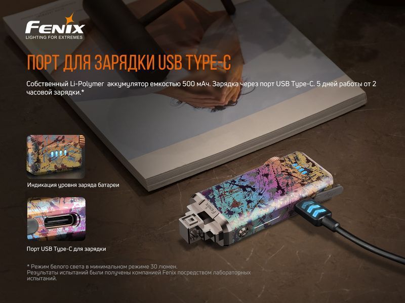 Ліхтар ручний Fenix APEX 20 Mix Iridescent APEX20MI фото
