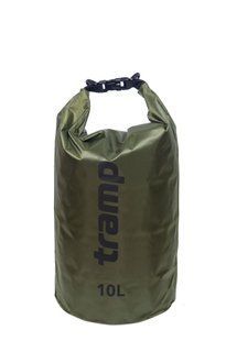 Гермомішок Tramp PVC Diamond Rip-Stop 10, оливковий TRA-111-olive фото