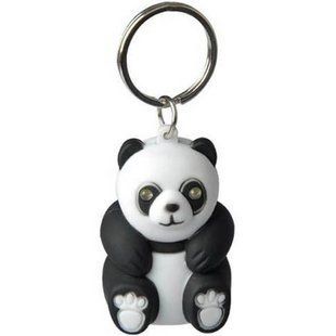 Munkees 1103 брелок ліхтарик Panda LED black-white 1103-BW фото