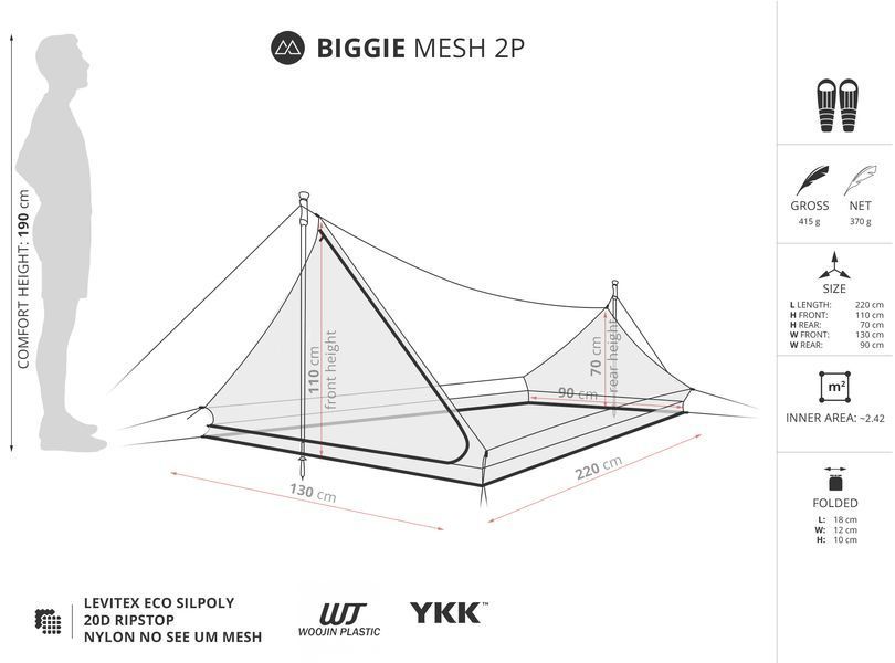 BIGGIE MESH 2P