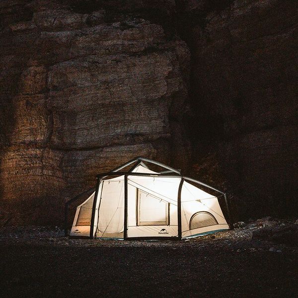 Намет надувний Naturehike CNK2300ZP012, блакитний великий 6976023921001 фото