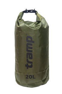 Гермомішок Tramp PVC Diamond Rip-Stop 20, Оливковий TRA-113-olive фото
