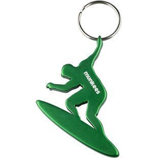 Munkees 3523 брелок відкривачка Surfer green 3523-GR фото