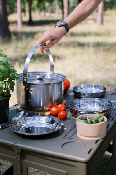 Казанок Tribe Family Pot 3,5 л сталевий T-FH-0005-metal T-FH-0005-metal фото
